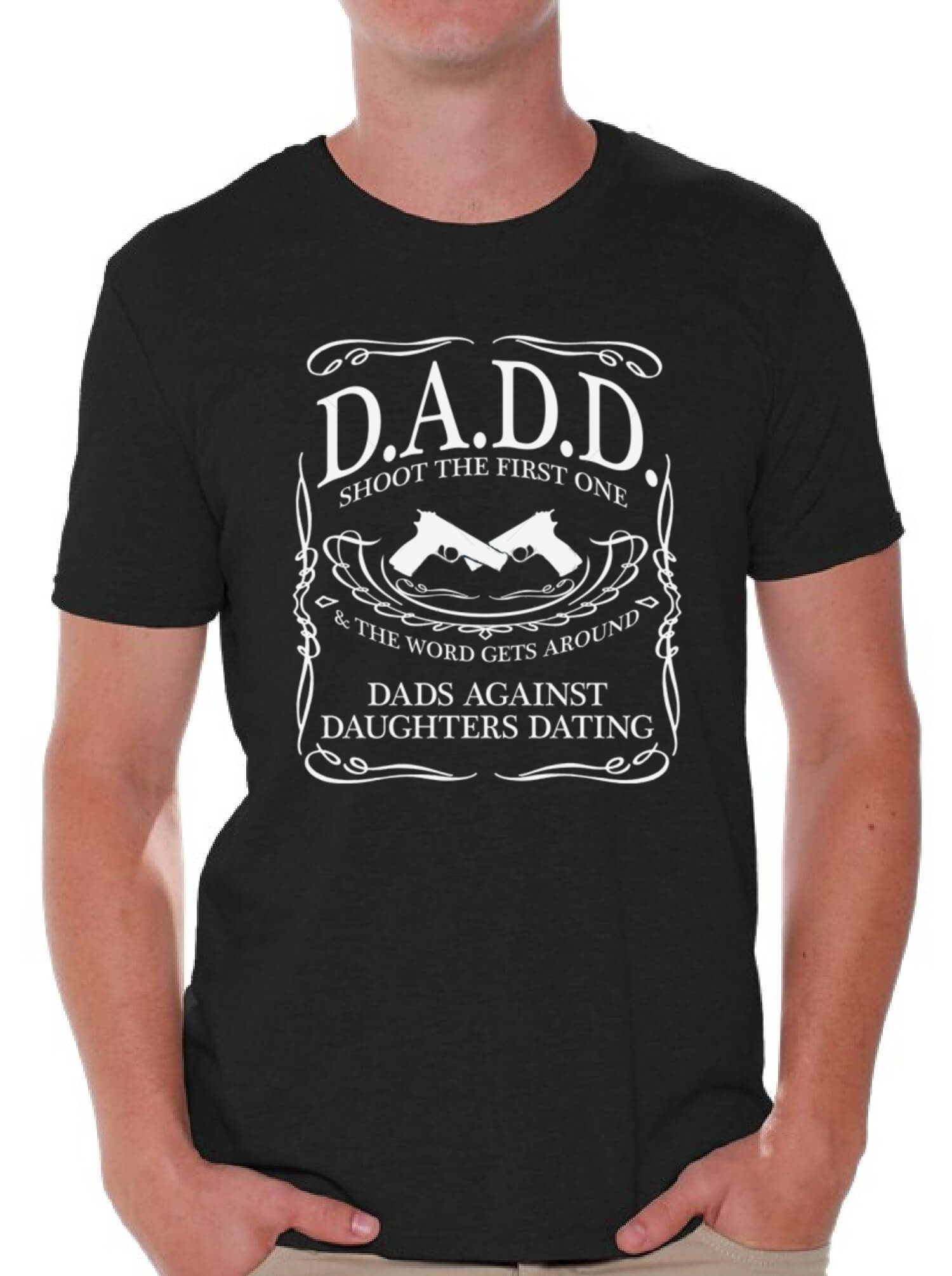 DADD With Guns Dad's T shirt Tops Father`s Day Gift from Daughter | eBay