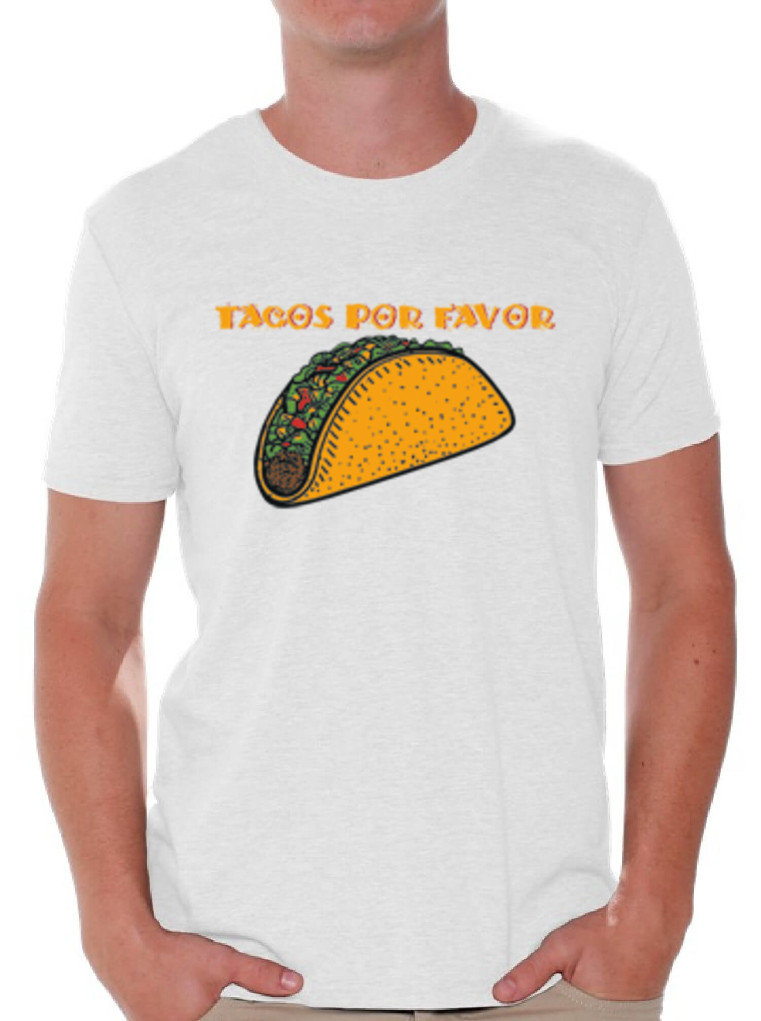Tacos Por Favor T shirts Shirts Tops Men's Mexican Food Lover | eBay