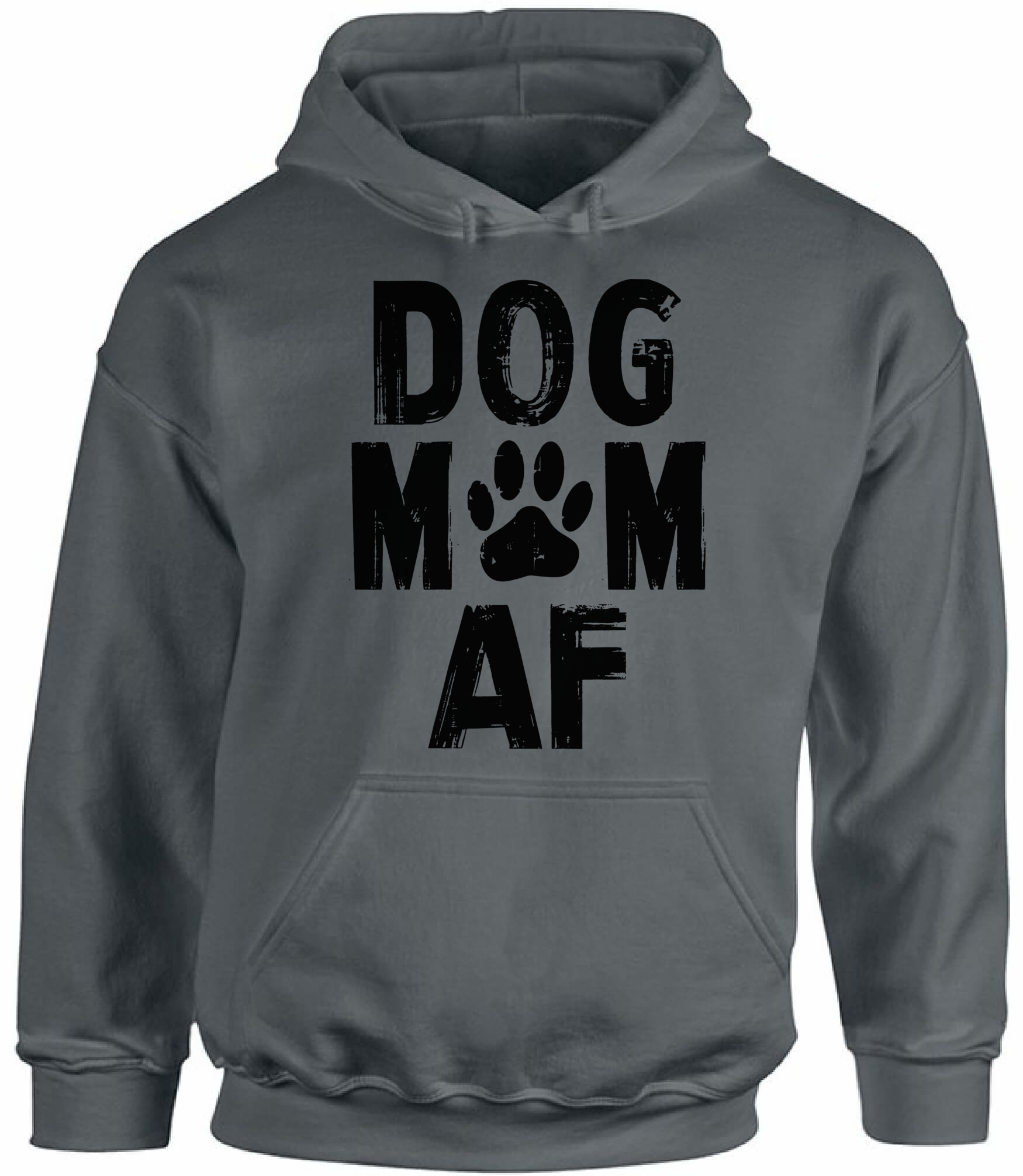 Dog Mom AF Unisex Hoodie Hooded Sweatshirt Dog Mama Gift for Mom | eBay