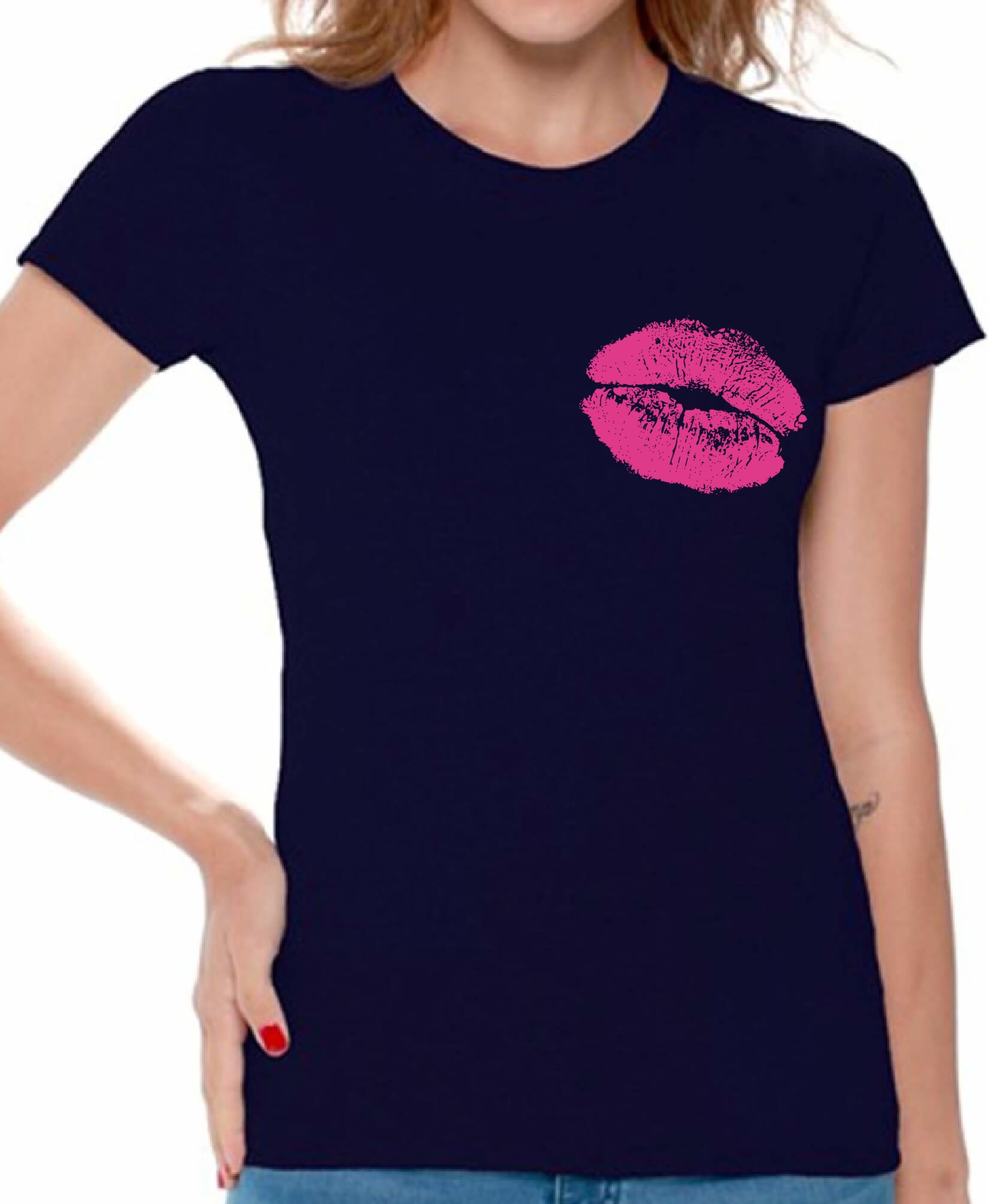 cut up 80s style t shirts