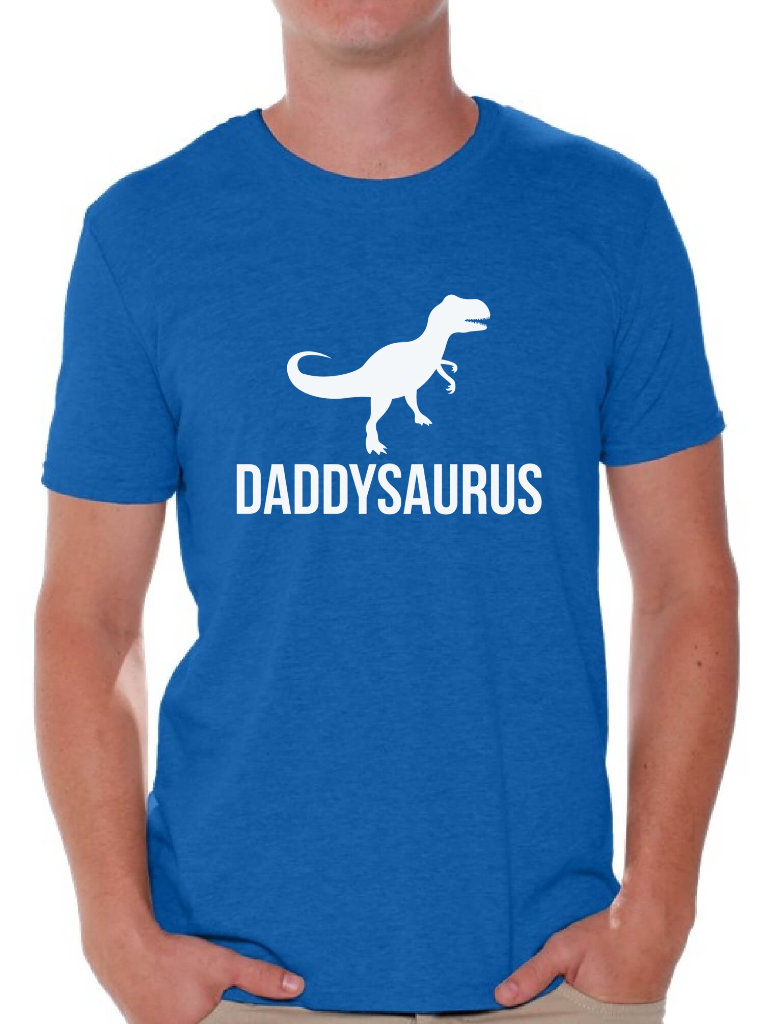 Daddysaurus T shirt Tops Father`s Day Gift Dinosaur Rex Daddy Saur | eBay